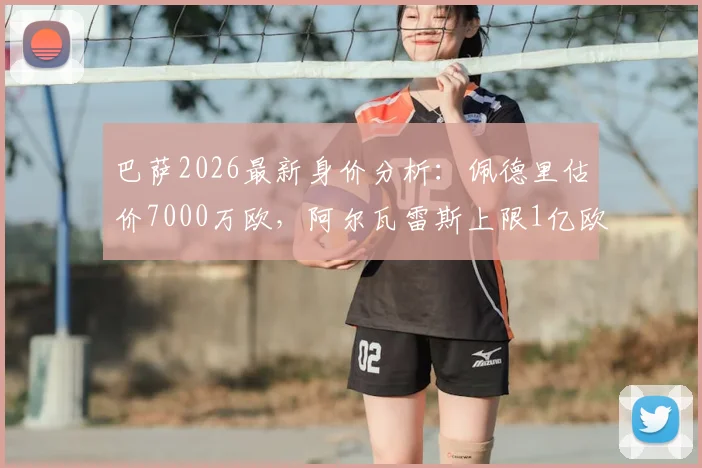 巴萨2026最新身价分析：佩德里估价7000万欧，阿尔瓦雷斯上限1亿欧，谁更具未来价值？